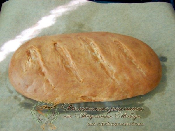 Как приготовить домашний хлеб в духовке. Хлеб на кефире без дрожжевой