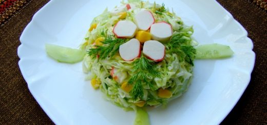 Как приготовить салат из молодой капусты