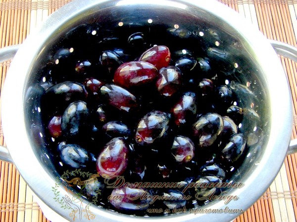 Рецепт варенья из винограда